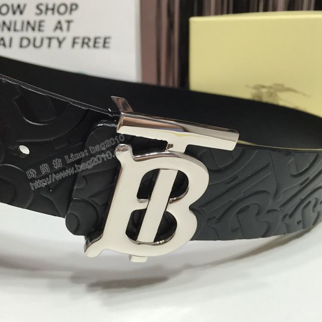 Burberry皮帶 TB經典款 巴寶莉男士皮帶  xfp2098